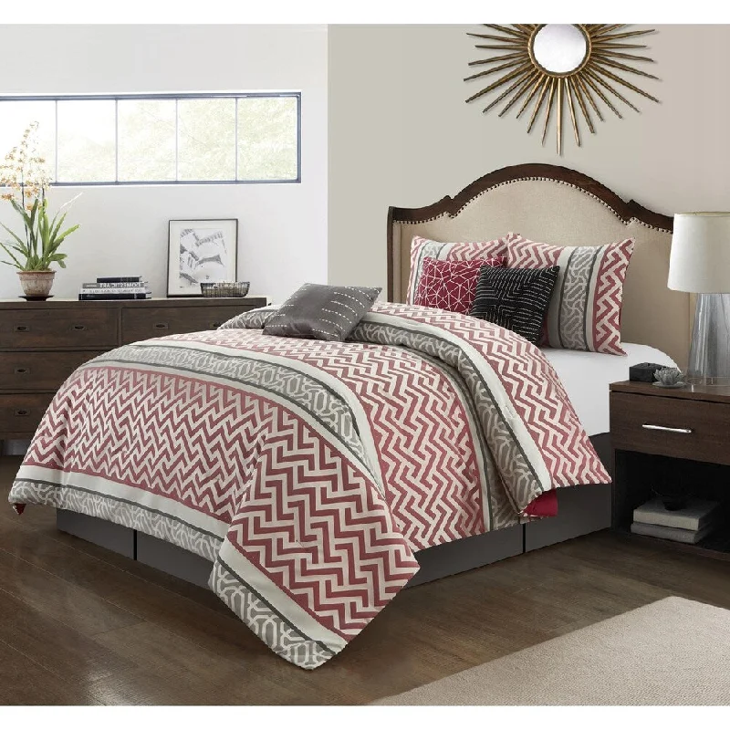 Queen - size comforters for standard queen - sized mattressesNanshing Khloe 7-Piece Comforter Set