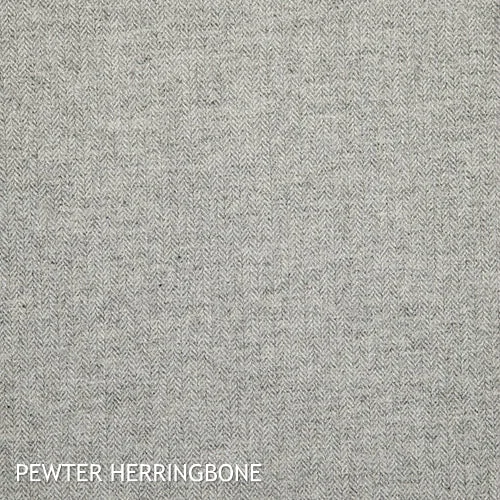 Pewter Herringbone