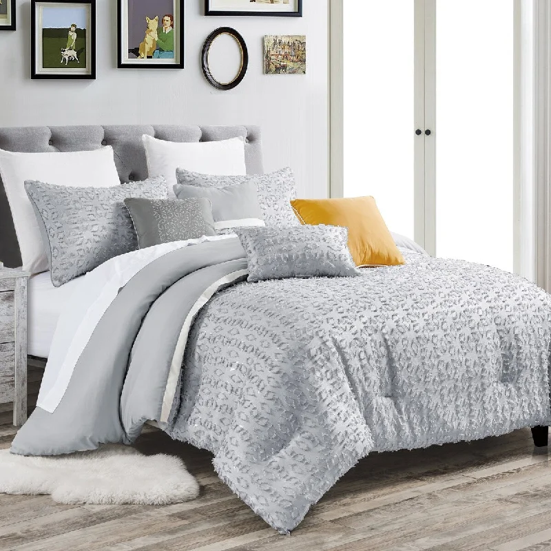 Queen - size comforters for standard queen - sized mattressesHALDIS Luxury 7 Piece Comforter