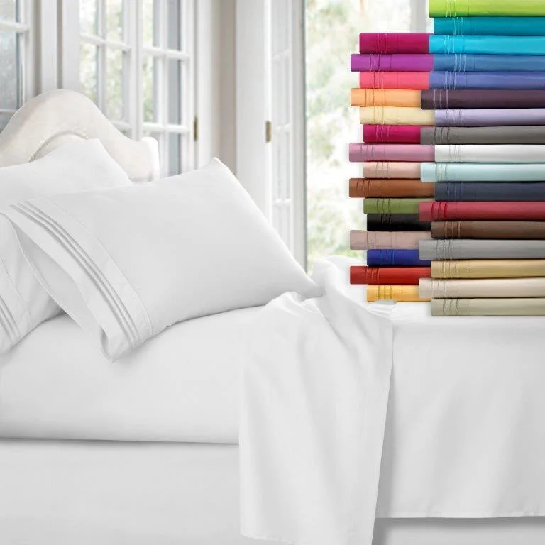 Jersey - Knit Sheets for a Comfortable and Casual BedDeep Pocket Bed Sheet Set