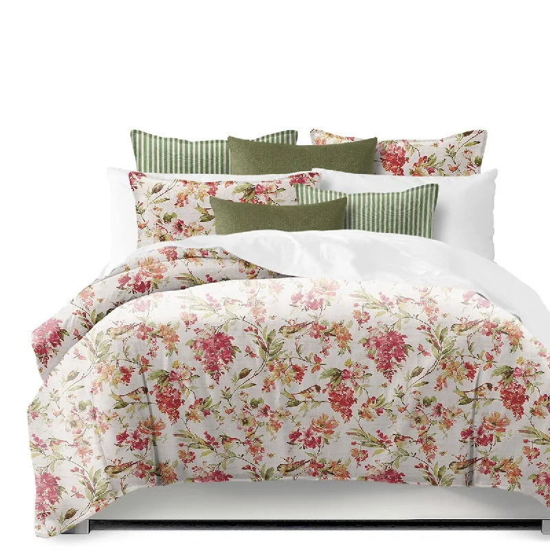 Duck down comforters with a softer feel and good warmth retentionMelody Harvest Comforter Set Twin