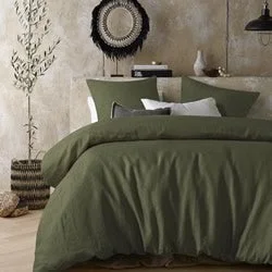 Linen - Cotton Blend Sheets for a Natural and Versatile OptionHemp Fern Sheet Set