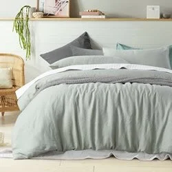 Jersey - Knit Sheets for a Comfortable and Casual BedSage Linen Sheet Set