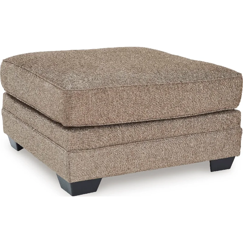 Bamboo - charcoal infused mattresses for odor absorptionCannonbrook Oversized Accent Ottoman - Nutmeg