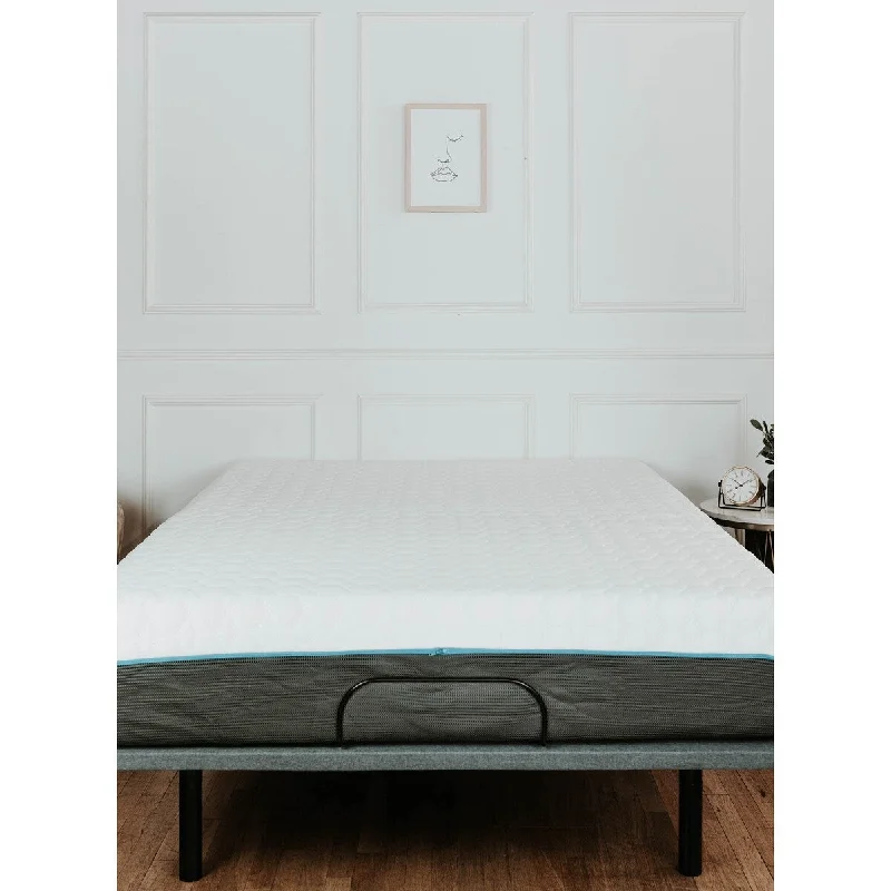 Latex mattresses with natural bounce and breathabilityCopper Infused 12 In Soft Memory Foam Twin Mattress