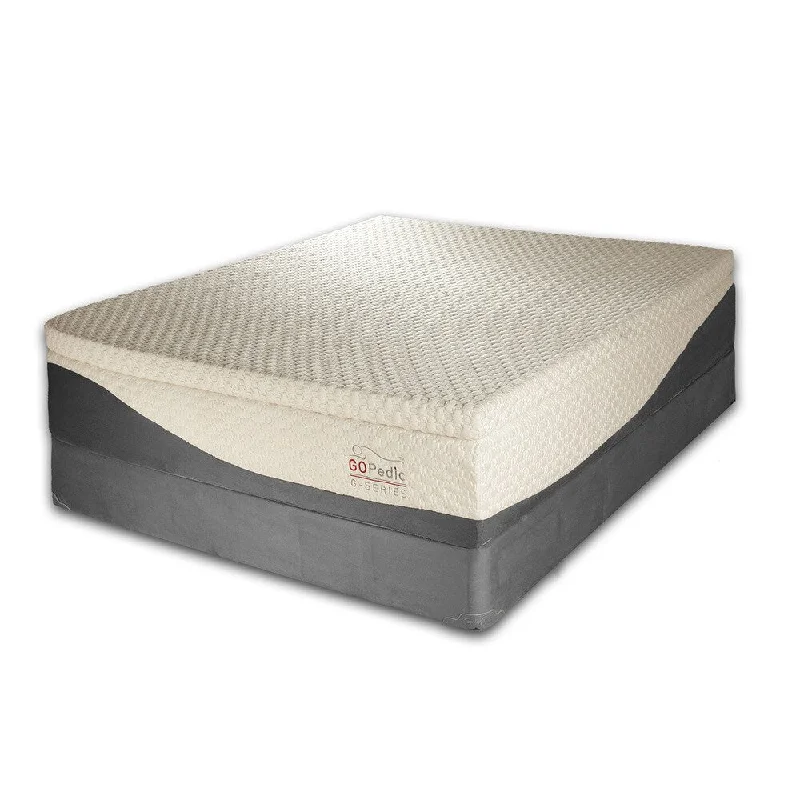 Polyester - foam mattresses for budget - friendly optionsGo Pedic 14-inch Queen-size Gel Memory Foam Mattress