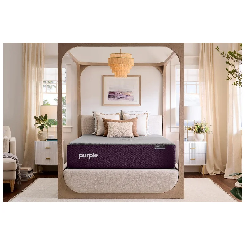 Hybrid mattresses combining foam and innerspring technologyPurple RestorePremier™ Hybrid Mattress