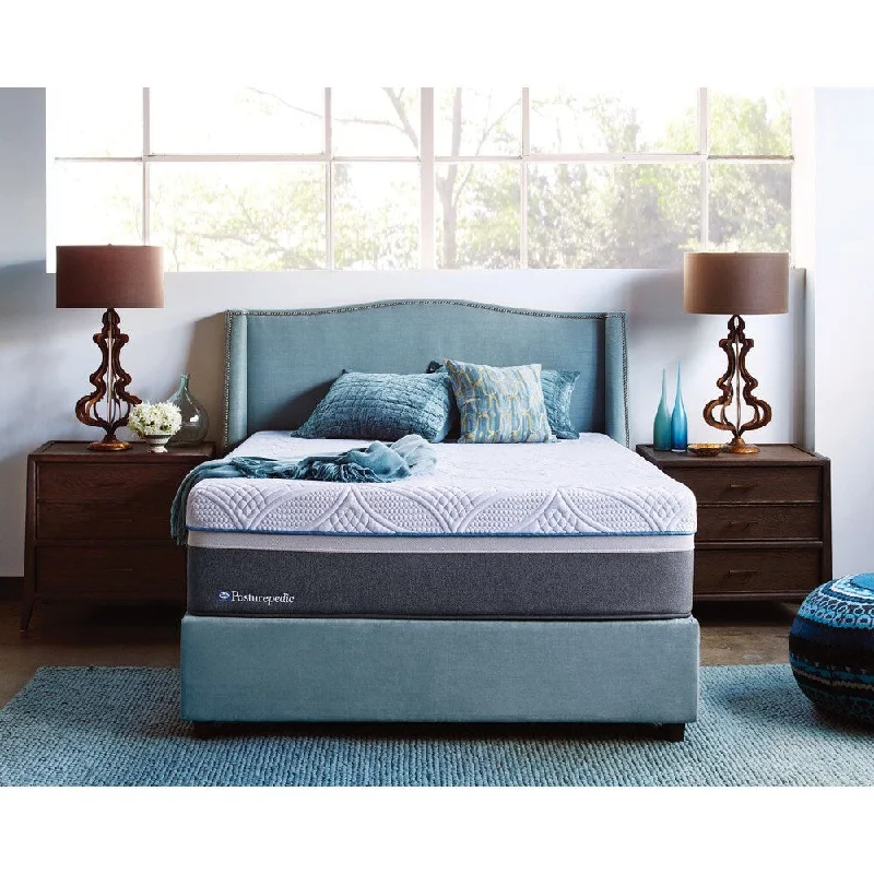 Innerspring mattresses with coil counts for supportSealy Posturepedic Hybrid Cobalt Firm Twin XL-Size Mattress