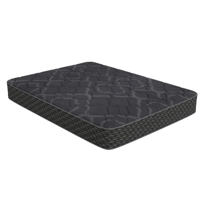 Innerspring mattresses with coil counts for supportSiegal 12" Deluxe Queen Mattress Black